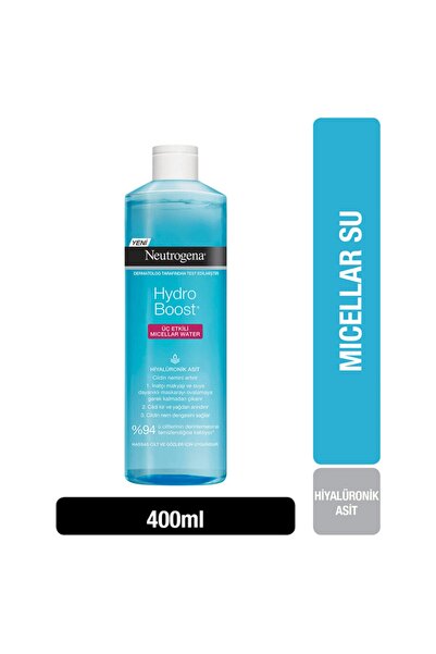 Neutrogena Hydro Boost 3 Etkili Micellar Water 400 ml