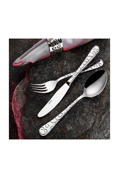 İnter 12-Piece Steel Hanzade Model Dinner Knife