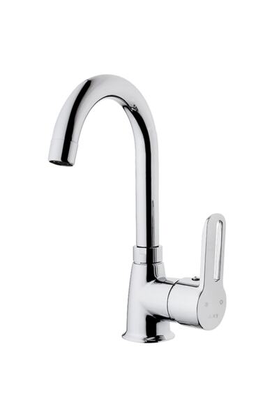 KARE ليمرا ميكس كروم قصير سوان بالوعة الحنفية 71002