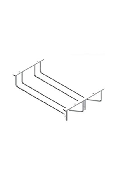 Genel Markalar Kadeh Askısı 2 Bölmeli Krom