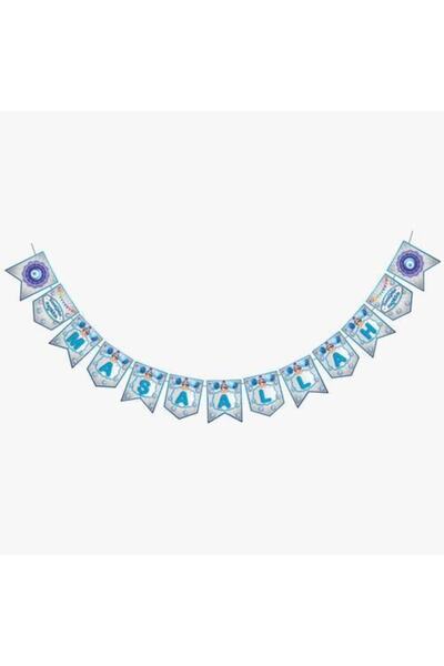 papercraft ميني بارتي ستور راية متعرجة ماشاء الله