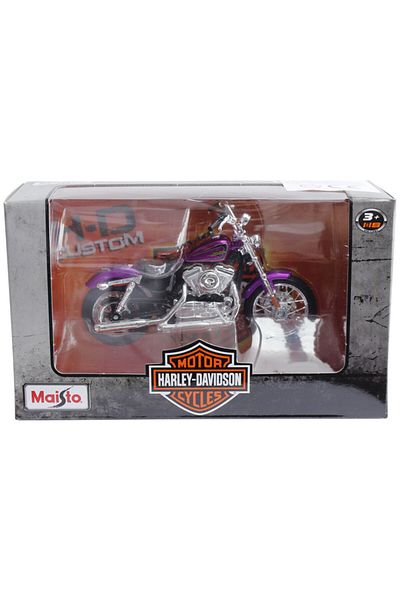 Maisto Harley Davidson 2013 XL 1200V Seventy-Two 1:18 Model Motorcycle