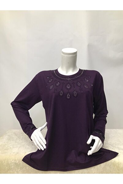 İnci Inc Kadın I Yeni Sezon Taşlı Penye Bluz