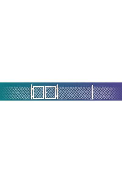 Busch Model Model Fence Set 1/87 Ho N: 6019