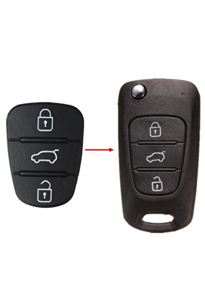 Favori Auto Parts Carcasa de comandă cu cheie Hyundai 3 butoane