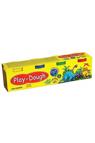 Play Dough عجينة اللعب - مجموعة من 4 قطع