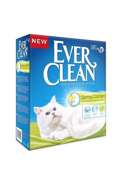 Peyless Ever Clean Spring Garden Floral Scented Cat Litter 10 Lt X 2 Pieces