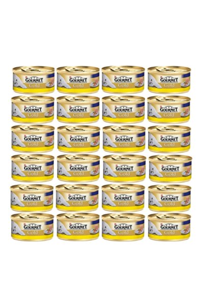 Gourmet Purina Gold Kıyılmış Tavuklu Yaş Kedi Maması 85gr X 24 Adet Eksprespet
