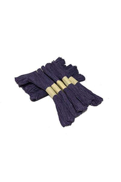 ELITETIME 30 metara pletene vreće za vezenje križnim vezom od jute, ljubičast...