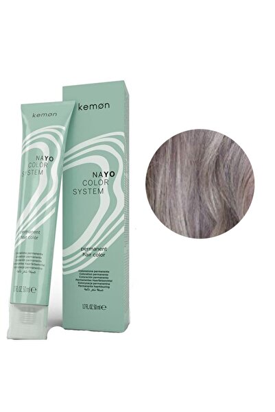 Kemon , Nayo 8 Hair Color, Permanent Hair Dye, 8.1 Light Ash Blonde, 50 ml