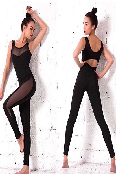 Fashiontayt Γυναικεία μαύρη φόρμα 2069