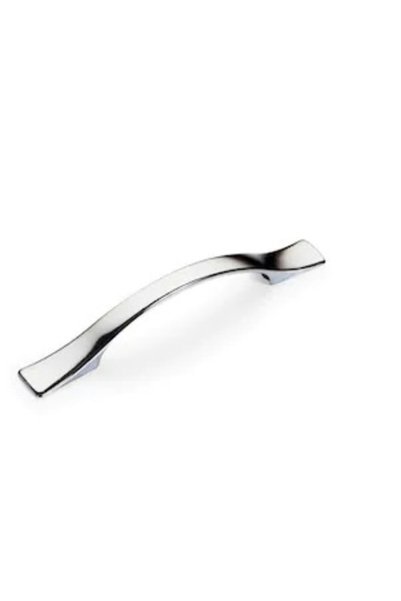 GOLDAKS Pheasant 96 Mm Chrome Economic Furniture Handle (5 PCS)