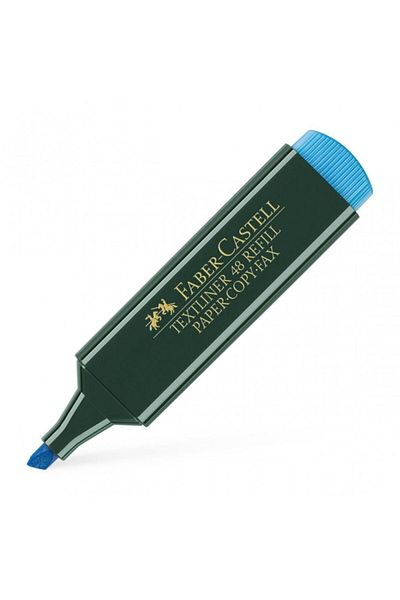 Faber Castell Highlighter 10 Color Options Blue