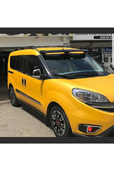 PRİMEAUTOGARAJ Fiat Doblo 3-4 Cam Üstü Şapka Güneşlik Astarlı