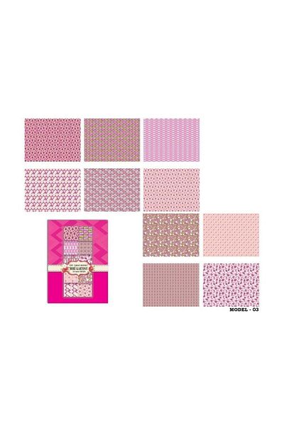 KESKİN COLOR Double Sided Hobby Carton 10-Piece Pattern