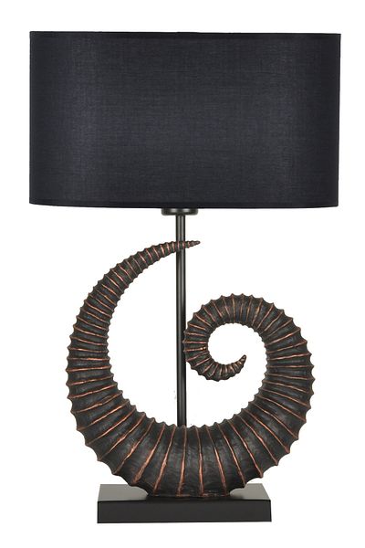 Qdec Modern Design Twist Lampshade Copper Black