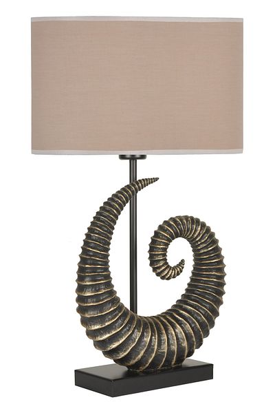 Qdec Modern Design Twist Lampshade Gold Beige