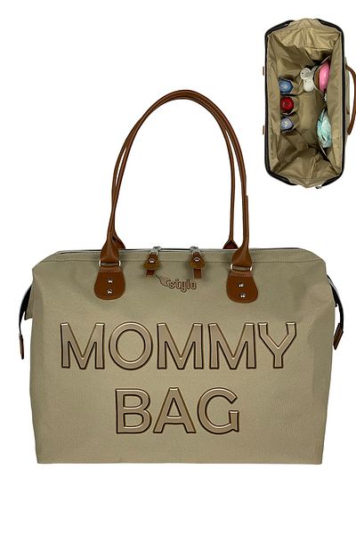 Stylo Mommy Bag 3d Mother Baby Care Bag - Mink