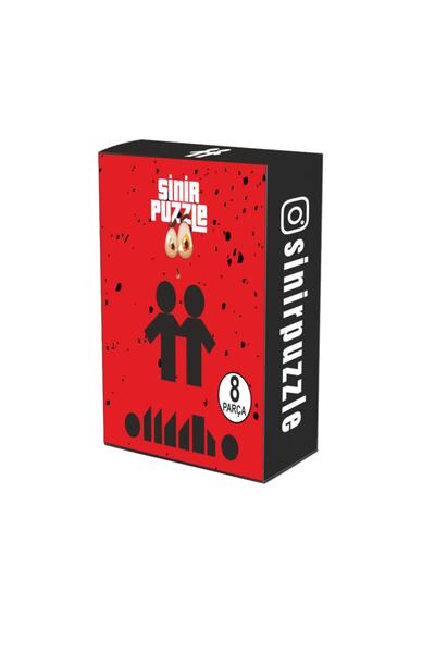 Minidesign Atölye بازل العصب البلاستيكي المكون من 9 قطع - توائم