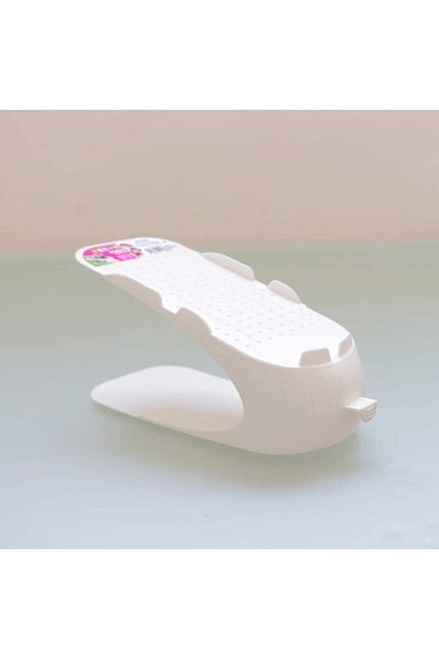 Decobella 50828 Model Children's Shoes - White, 19X8.5X10.2 cm Ramp