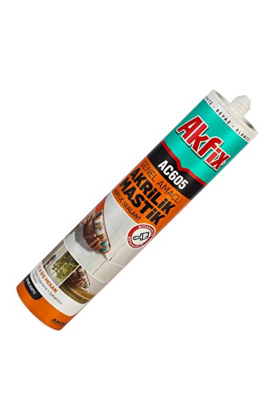 Akfix Ac605 Akrilik Mastik Beyaz 500gr