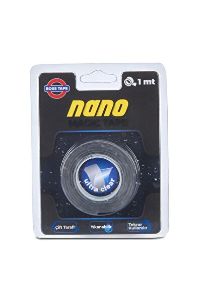 Boss Tape Nano Bant Şeffaf
