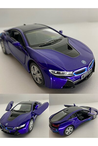 Diecast ,Metal Toy Car Bmw I8 Pull Drop Licensed Model Car