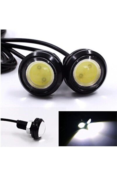 Carub Altı Led Kartal Göz Led Buz Mavisi Ayna 2 Adet