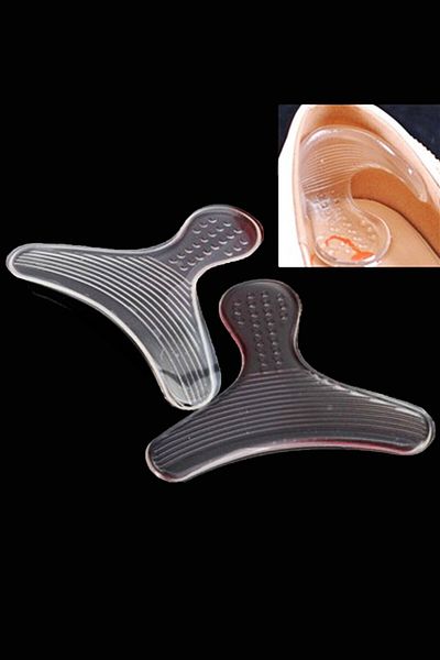 Chermik Shoe Anti-Knock 2-Pack Silicone T-Shaped Heel Protector