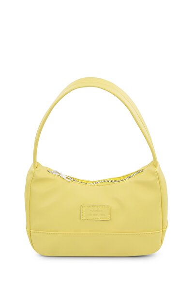 Housebags Women's Yellow Baguette Bag 197