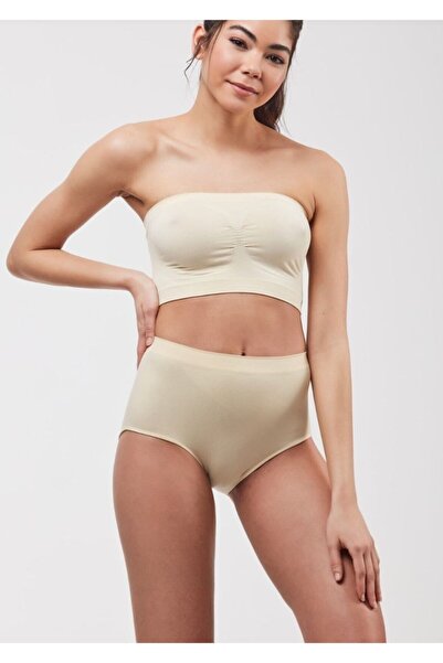 Elite Life Women's Skin Seamless High Waist Non-Marking Gathering Silp Pantie...