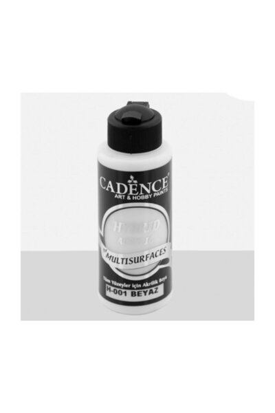 Cadence Hybrid Akrilik Multisurfaces Boya H-001 Beyaz 120 Ml