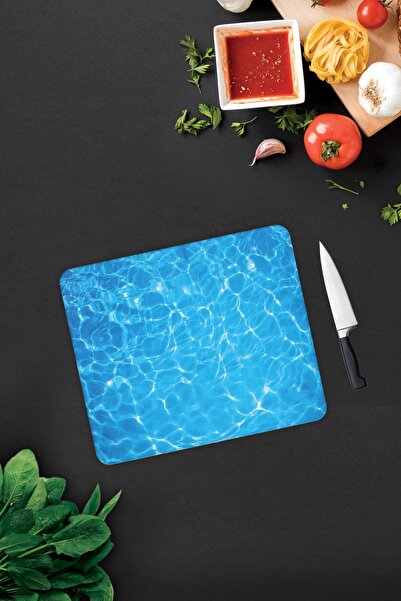 Decorita Sea Printed |   Glass Cutting Board - Glass Cutting Board |   29cm X 34cm