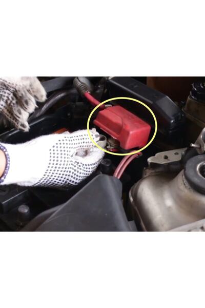 OEM 2 Adet Akü Kutup Başı Koruma Lastiği Takım,set (+ Kutup - Kutup)