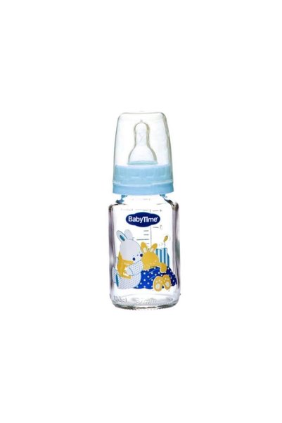 Babytime Baby Time Bt074 Klasik Cam Biberon 125 Ml - Mavi