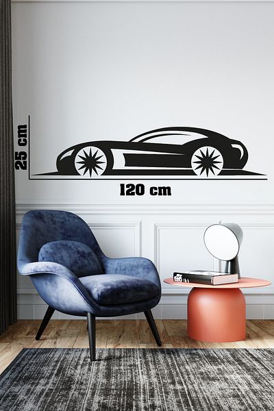 Tilki Dünyası Autocolant negru pentru mașină pentru decorare 13