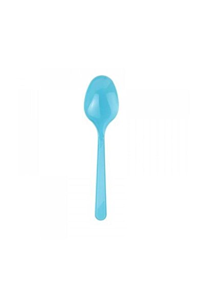 Kikajoy Blue Plastic Spoon 25Pcs