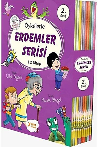 Yuva Yayınları 2. Sınıf Öykülerle Erdemler Serisi (10 Kitap Takım)