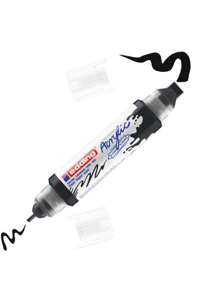 Edding 5400 Akrilik 3d Double Liner 2-3, 5-10 Mm 2 Başlık - Siyah
