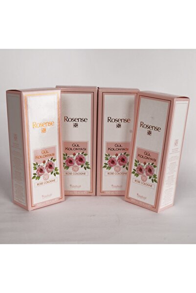 Rosense Gül Kolonyası 300 Ml 4 Adet