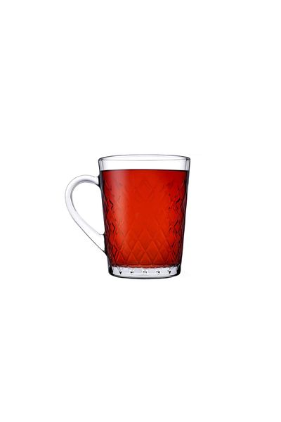 Paşabahçe Ruby Handled Cup 2-piece 55723