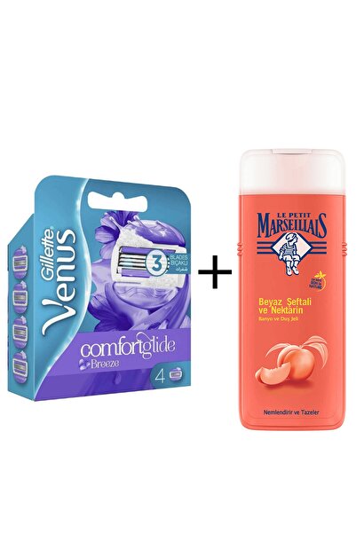 Le Petit Marseillais Şeftali Ve Nektarin Duş Jeli 400 ml Gillette Venus Breez...