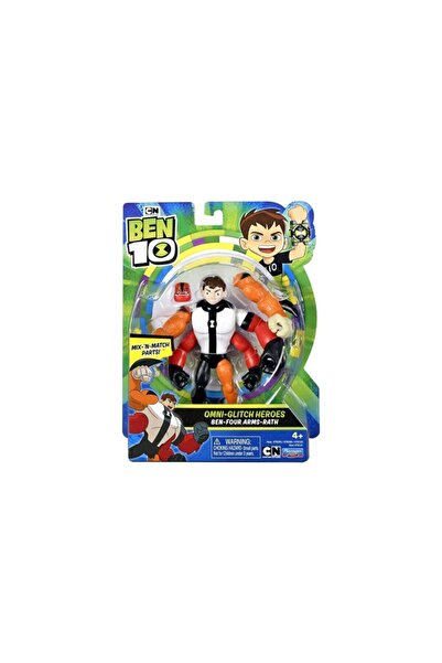 Ben 10 Heroes Ben-Four Arms - Rath Figür Oyuncak Omnı-glıtch