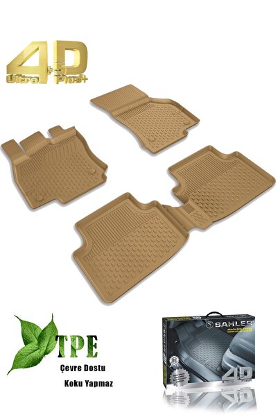 Sahler Volkswagen Passat Uyumlu B8 2015-2020 4.5d Paspas Bej