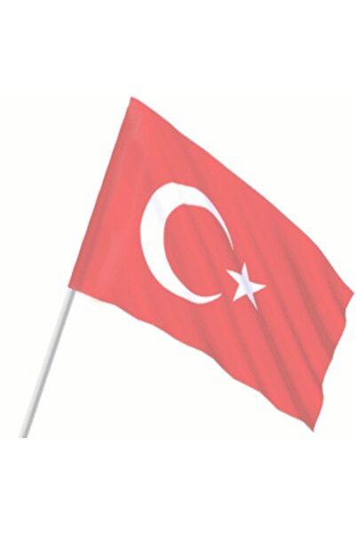 KIRTASİYEM Sopalı Kumaş Türk Bayrağı 30*45 cm 1 Adet