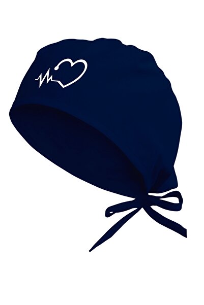 Tasarım Trend قبعة عامل الرعاية الصحية باللون الأزرق الداكن