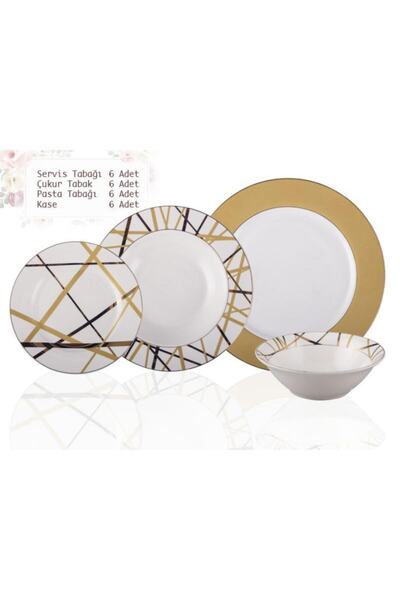 LAMEDORE Thomas 24 Parça Yemek Takımı