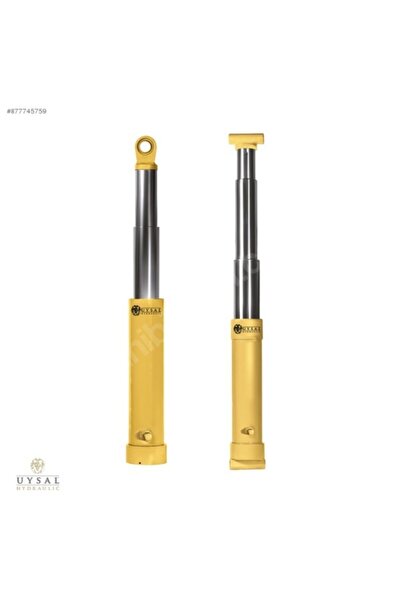 UYSAL HİDROLİK Römork Pistonu, Teleskopik Lift 4 Kdm 80 Cm 10 Ton