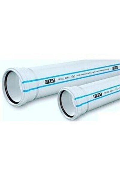 AKSUFEZ Pvc Pimaş Gediz Atık Su Borusu 70 X 1000 mm