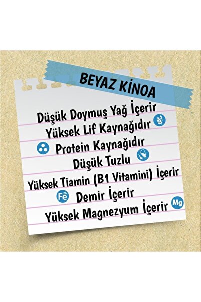 Yayla Gurme Beyaz Kinoa 500 gr